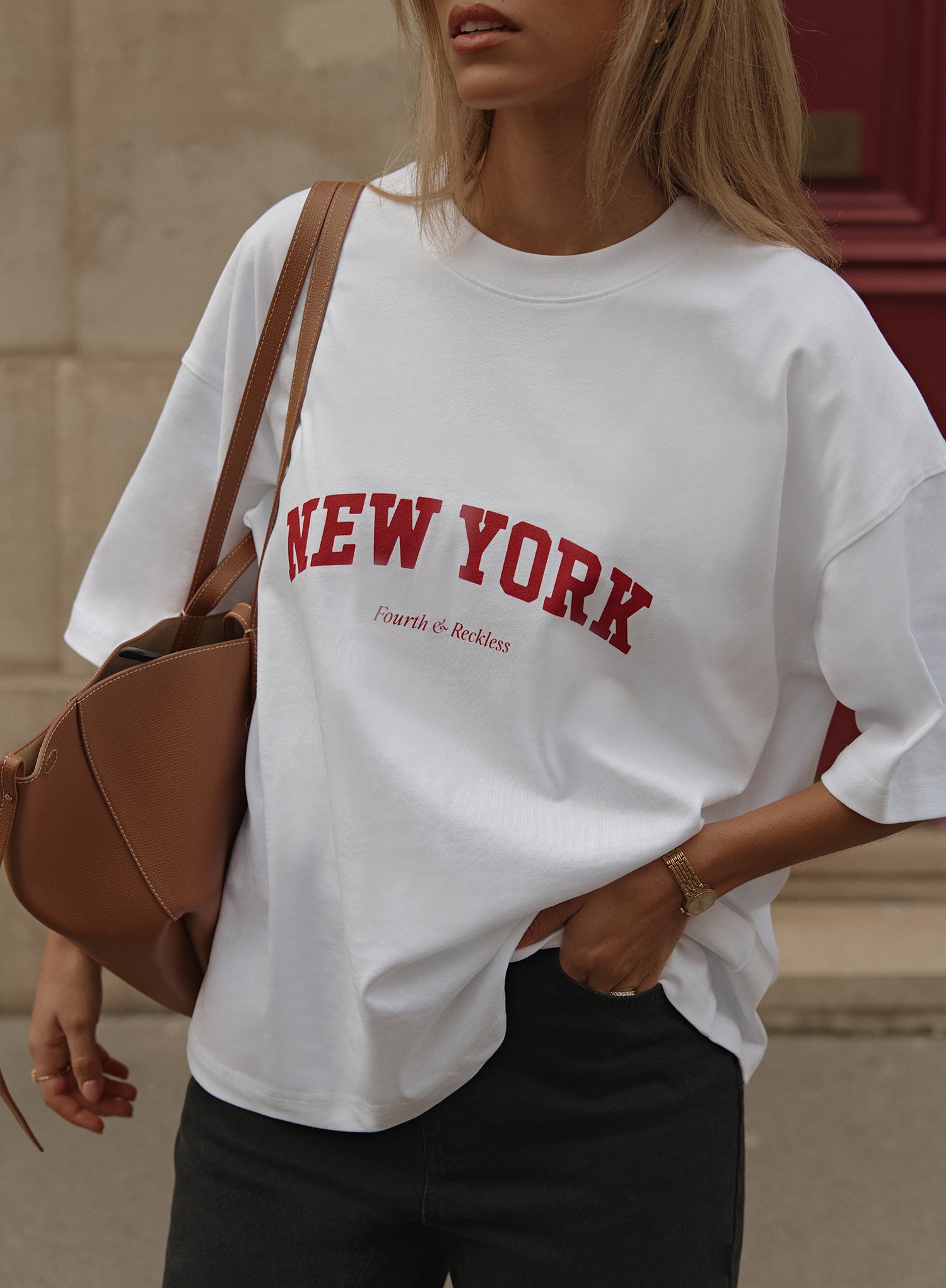 White New York T-shirt